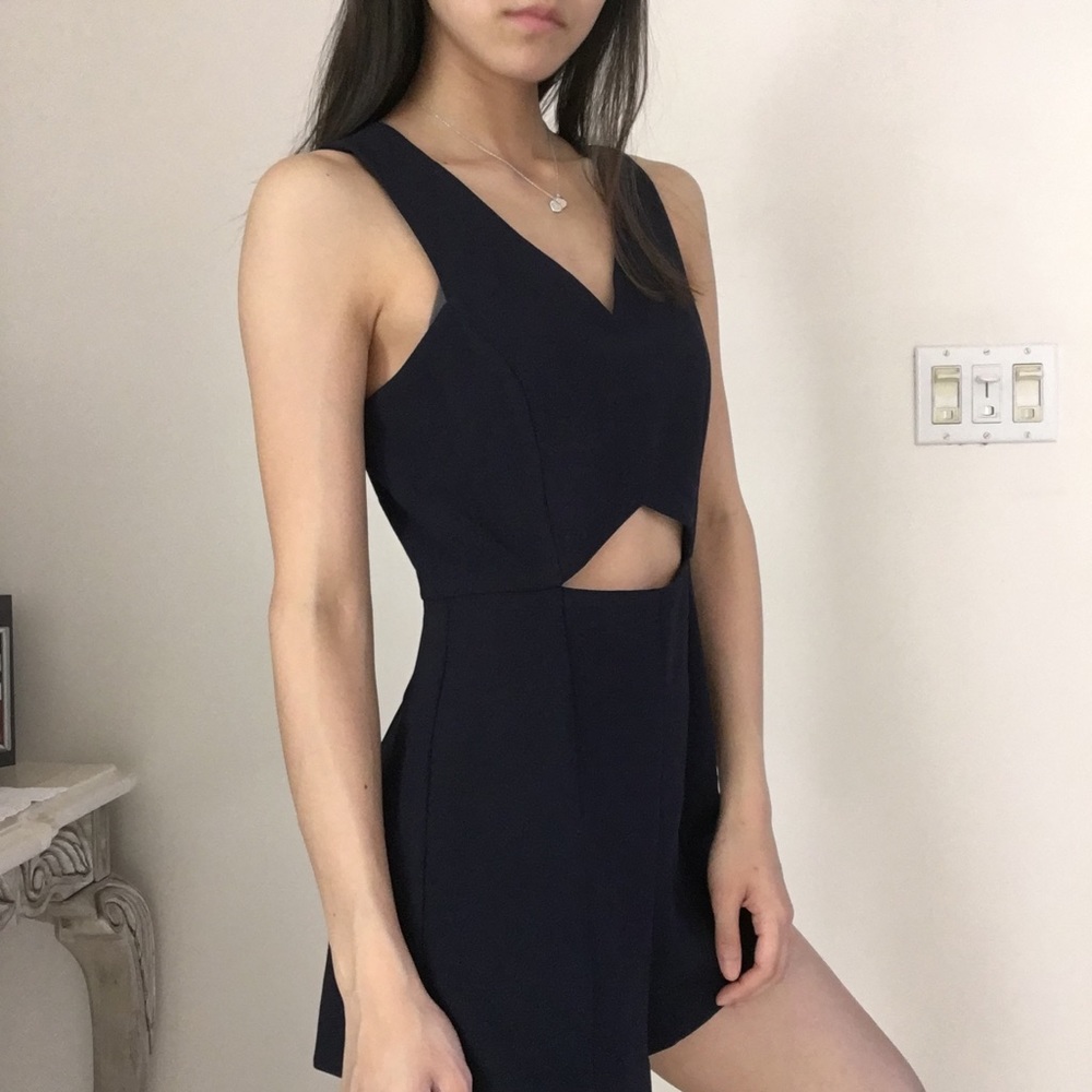 Dark blue romper